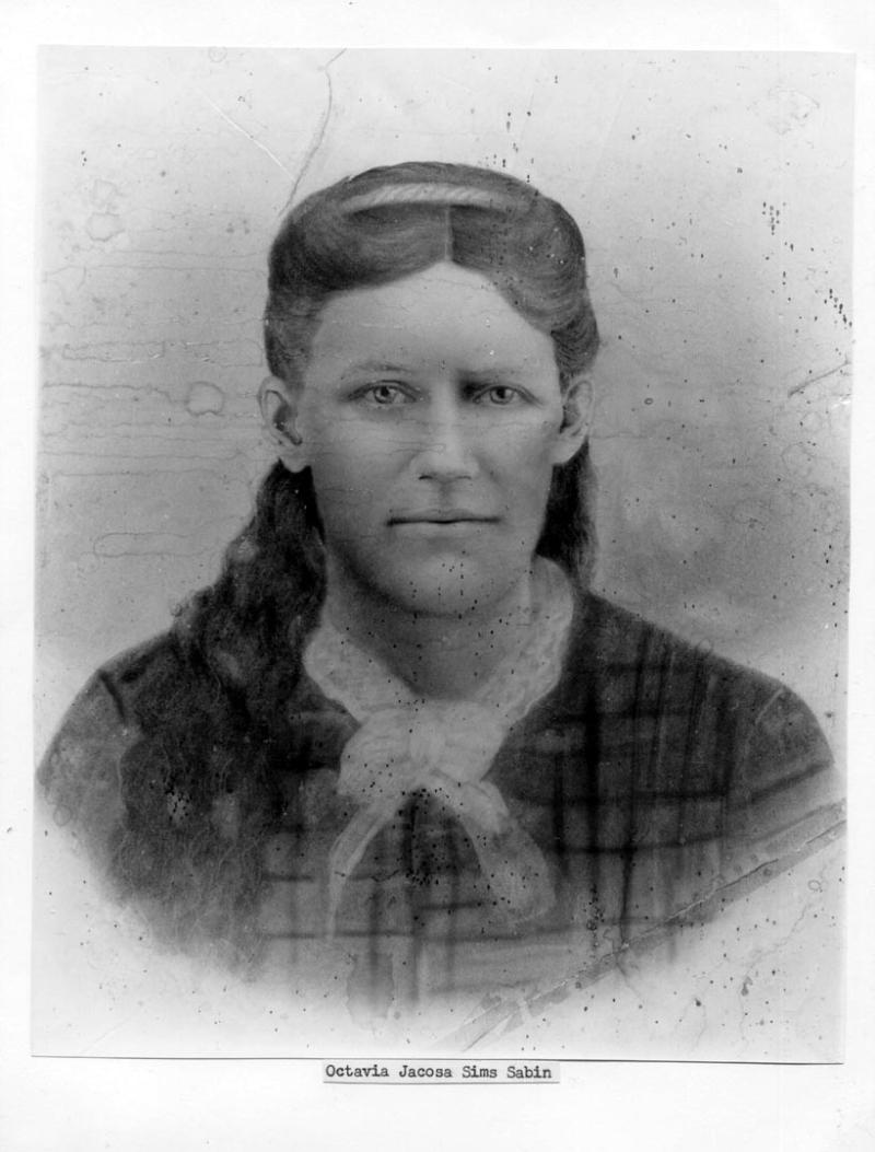 Octavia Jacosa Sims (1857 - 1886) Profile